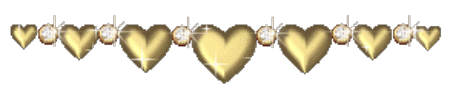 Gold Hearts